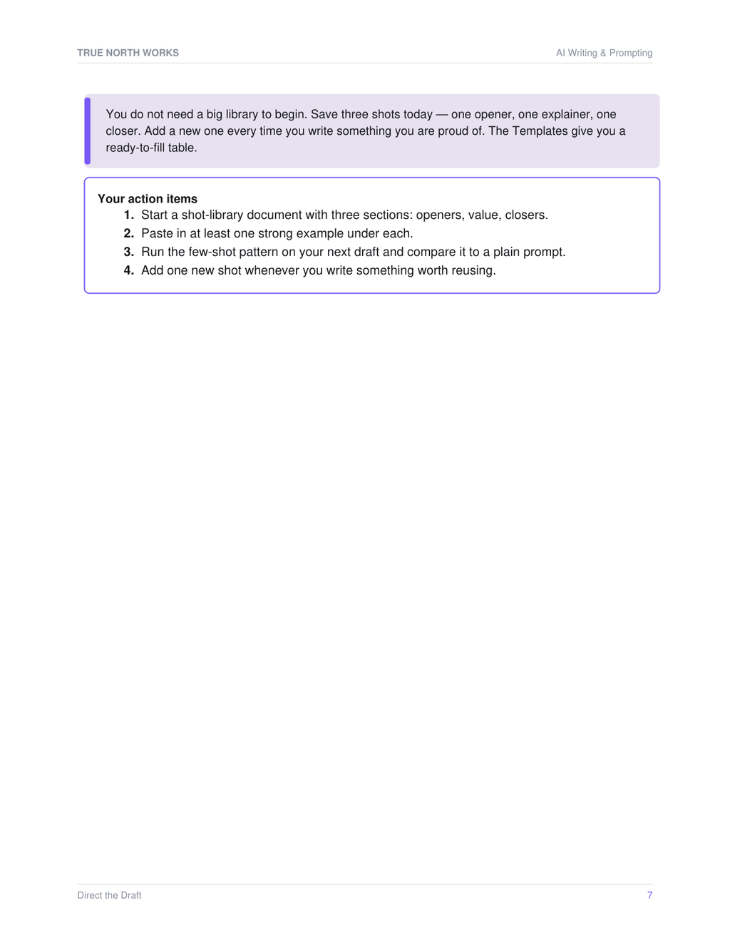 AI Writing Toolkit — inside, page 3 (preview)