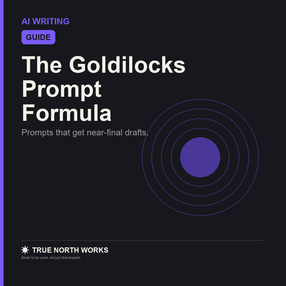 The Goldilocks Prompt Formula