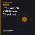 Pre-Launch Validation Checklist