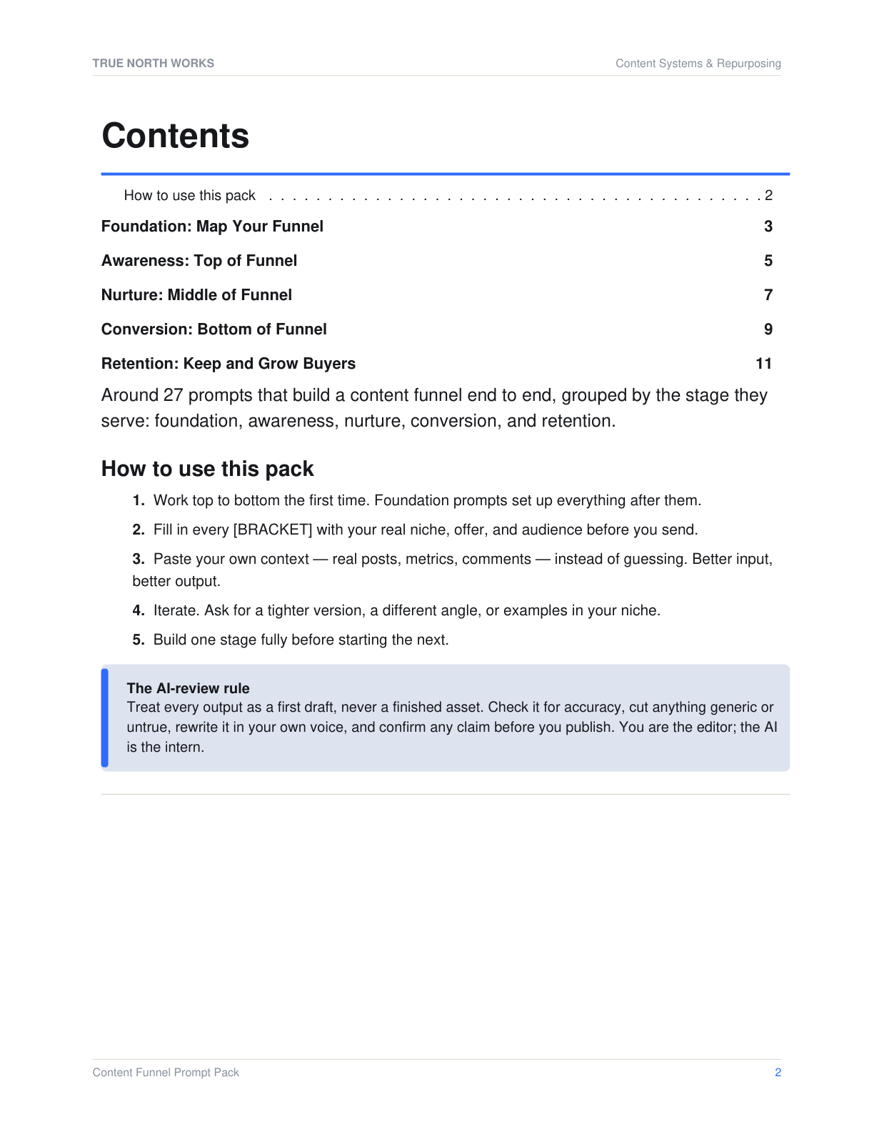 Content Funnel Builder — inside, page 1 (preview)