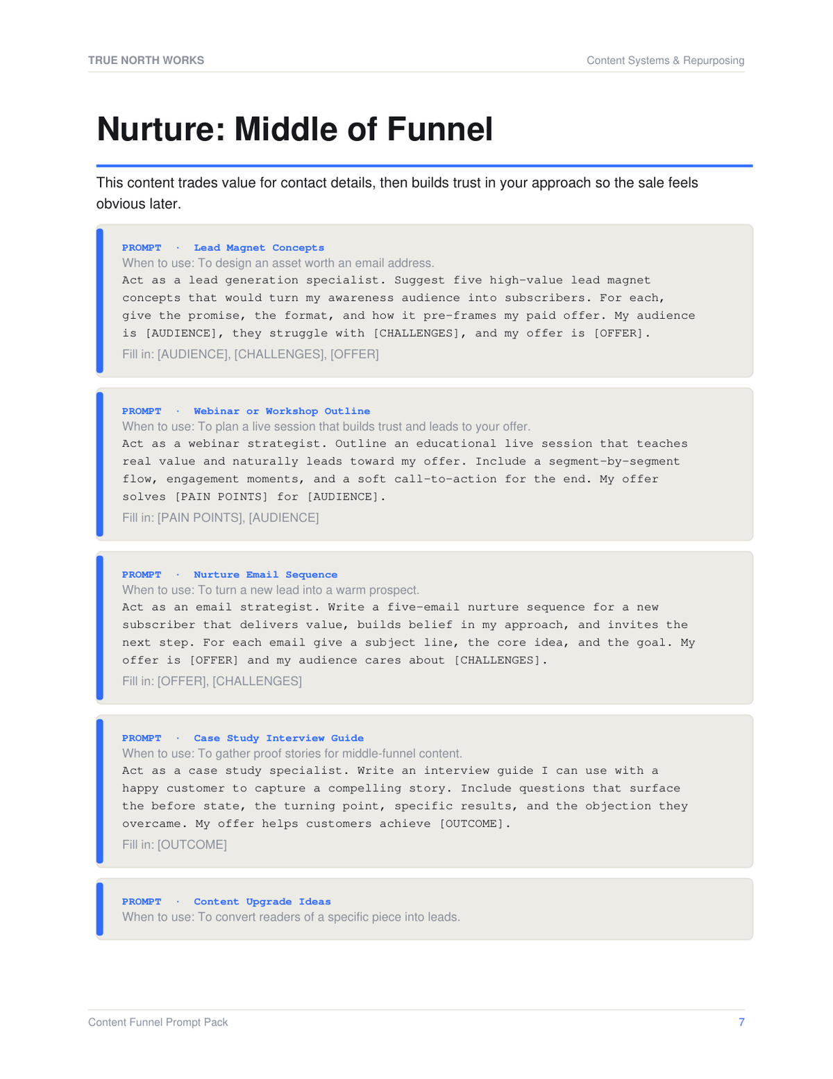Content Funnel Builder — inside, page 2 (preview)