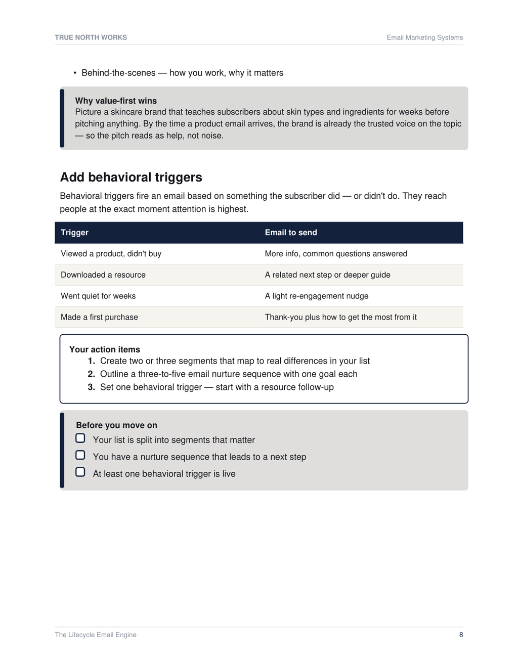 Email Marketing Systems System — inside, page 1 (preview)