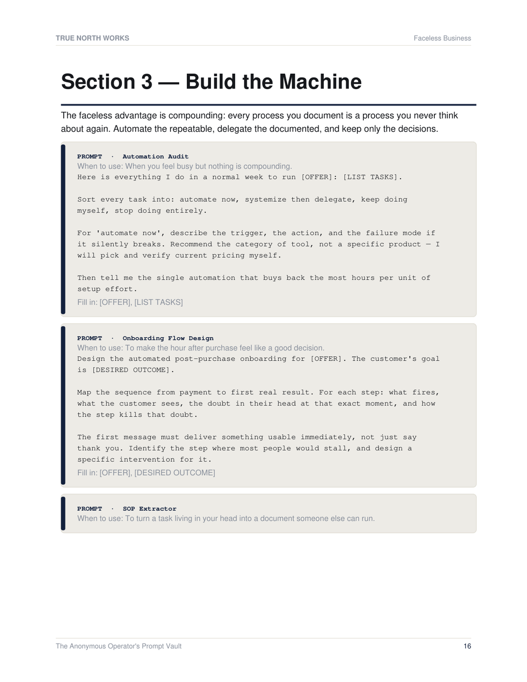 Faceless Business System — inside, page 1 (preview)