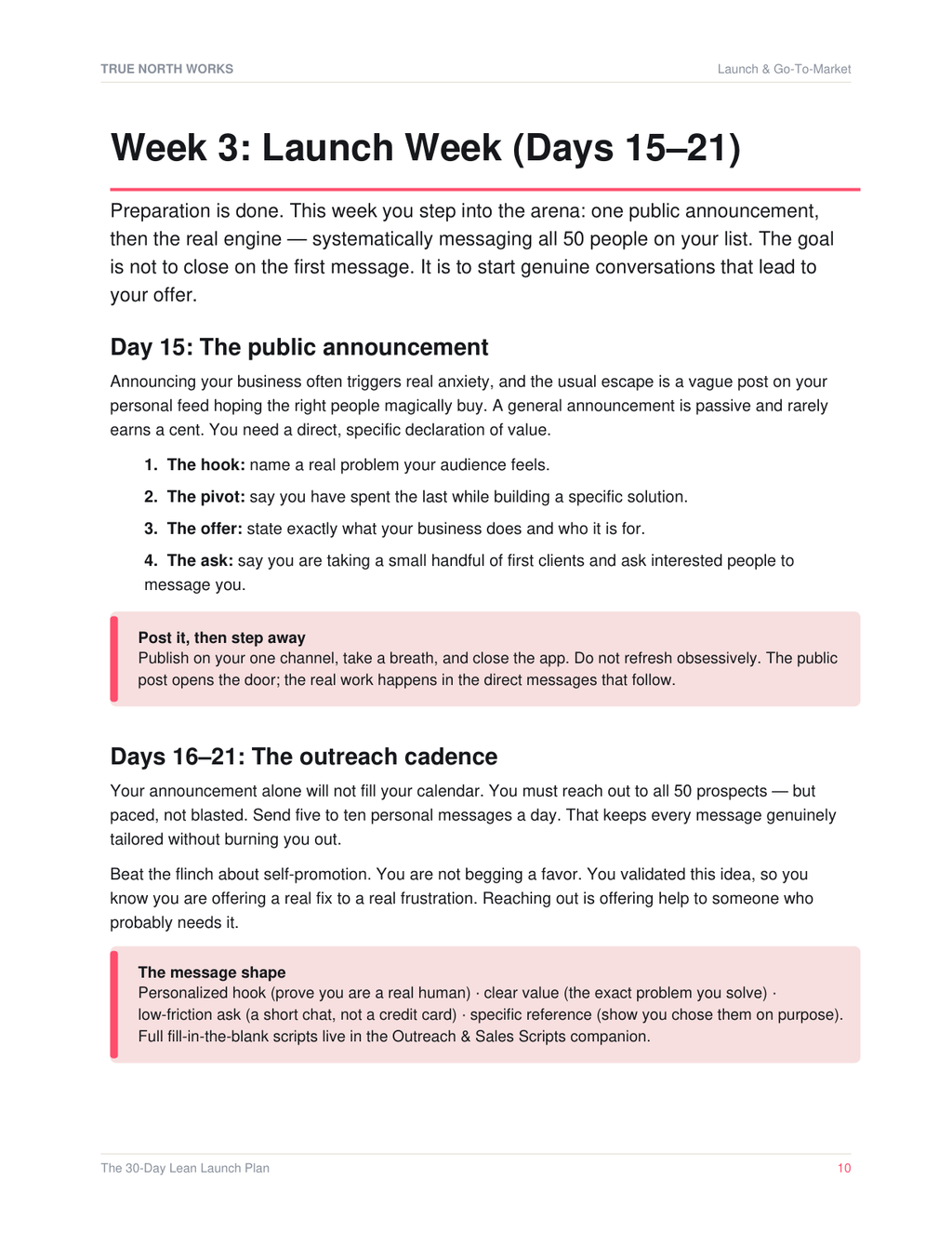Launch Bundle — inside, page 2 (preview)