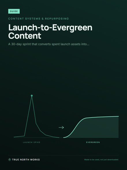 Launch-to-Evergreen Content