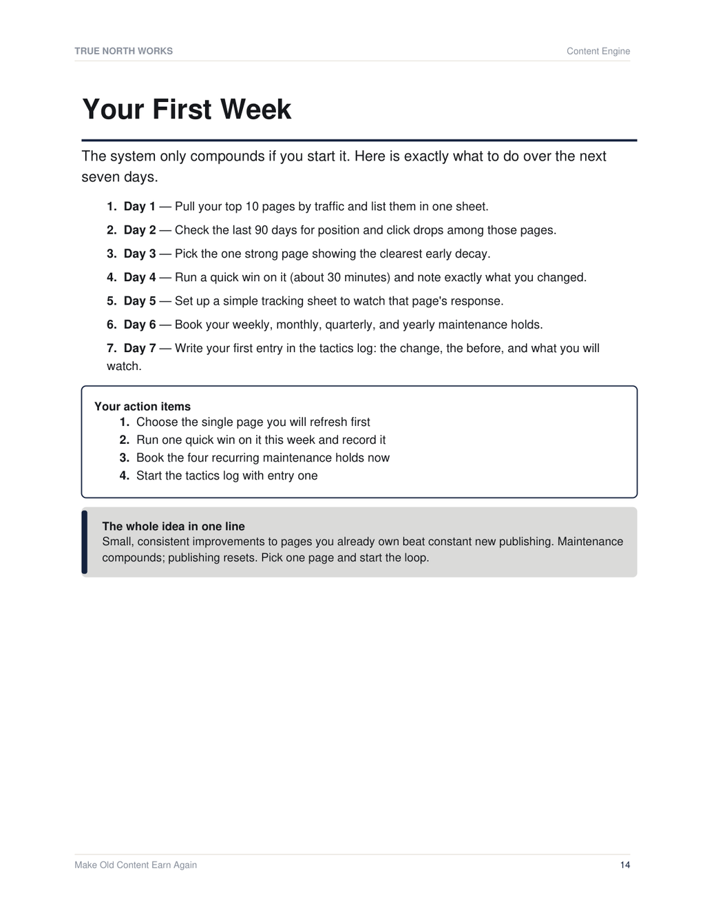 Make Old Content Earn Again — inside, page 3 (preview)