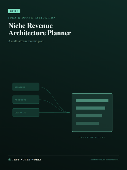 Niche Revenue Architecture Planner