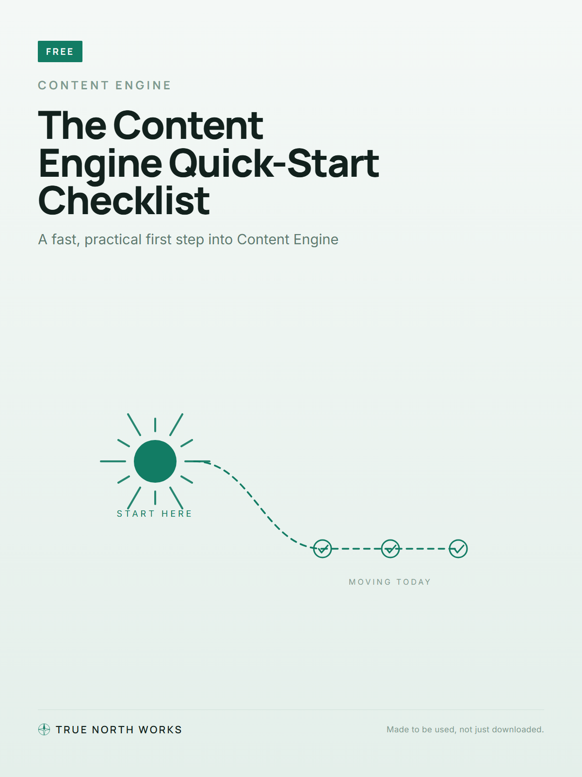 The Content Engine Quick-Start Checklist