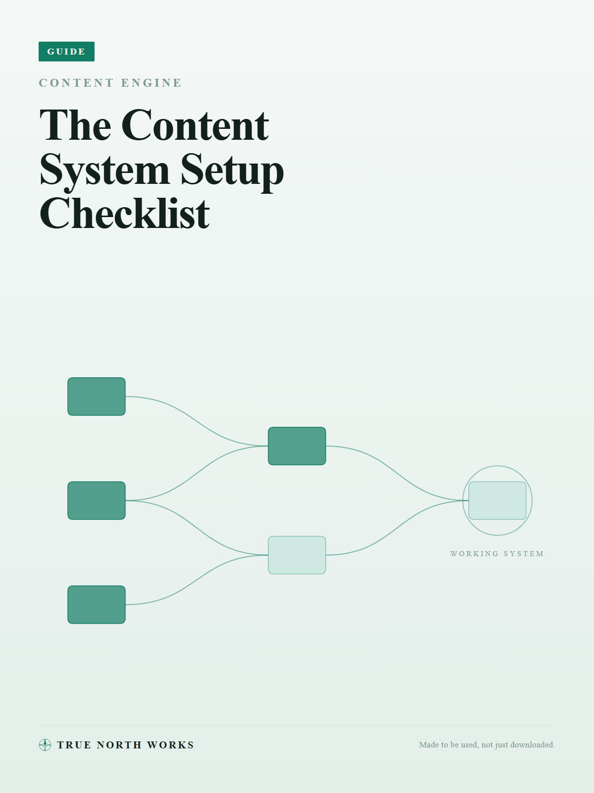 The Content System Setup Checklist