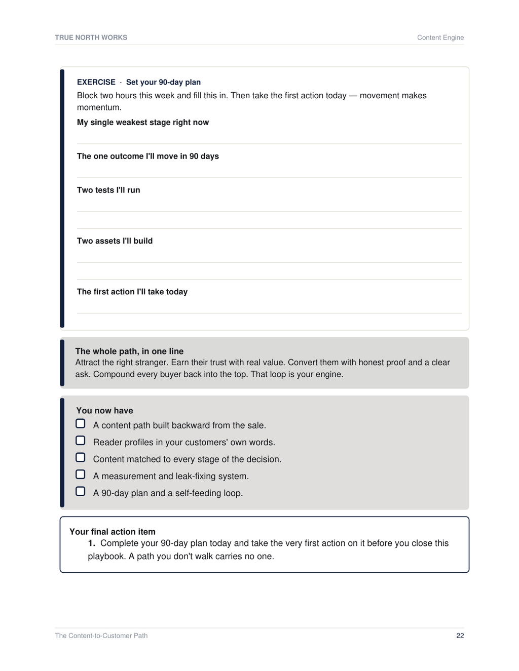 The Content-to-Customer Path — inside, page 3 (preview)