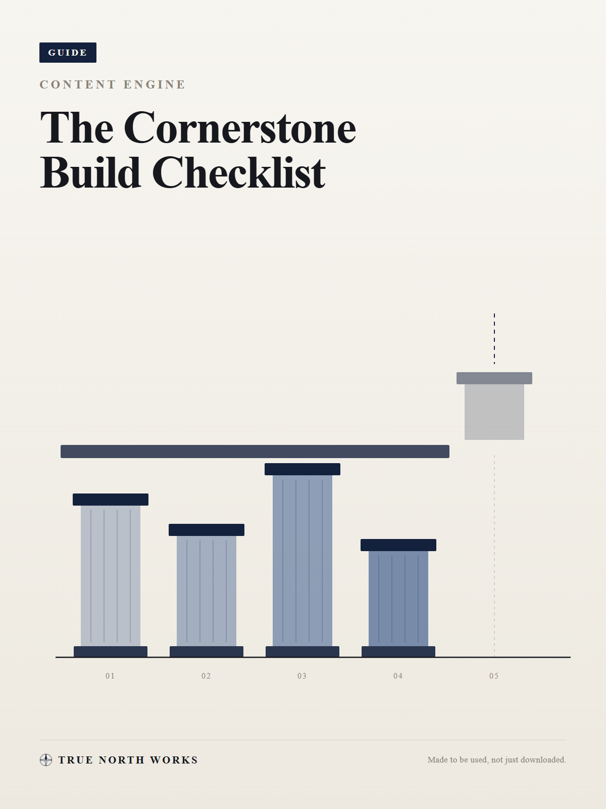 The Cornerstone Build Checklist