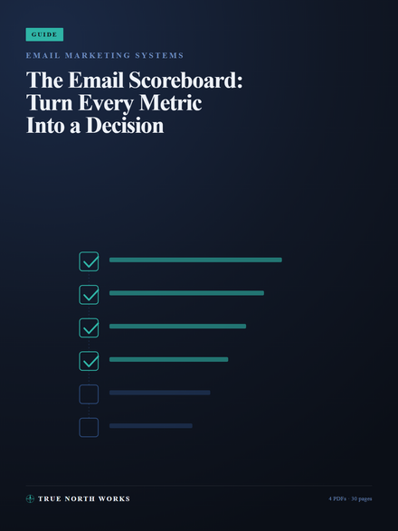 The Email Scoreboard: Turn Every Metric Into a Decision
