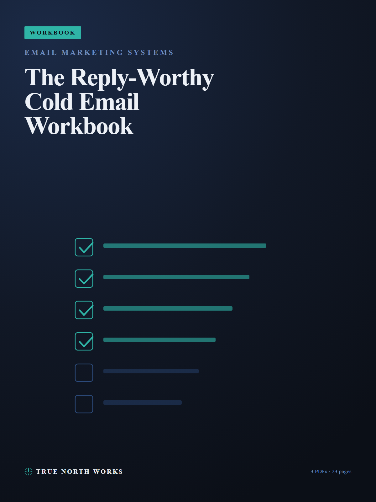 The Reply-Worthy Cold Email Workbook
