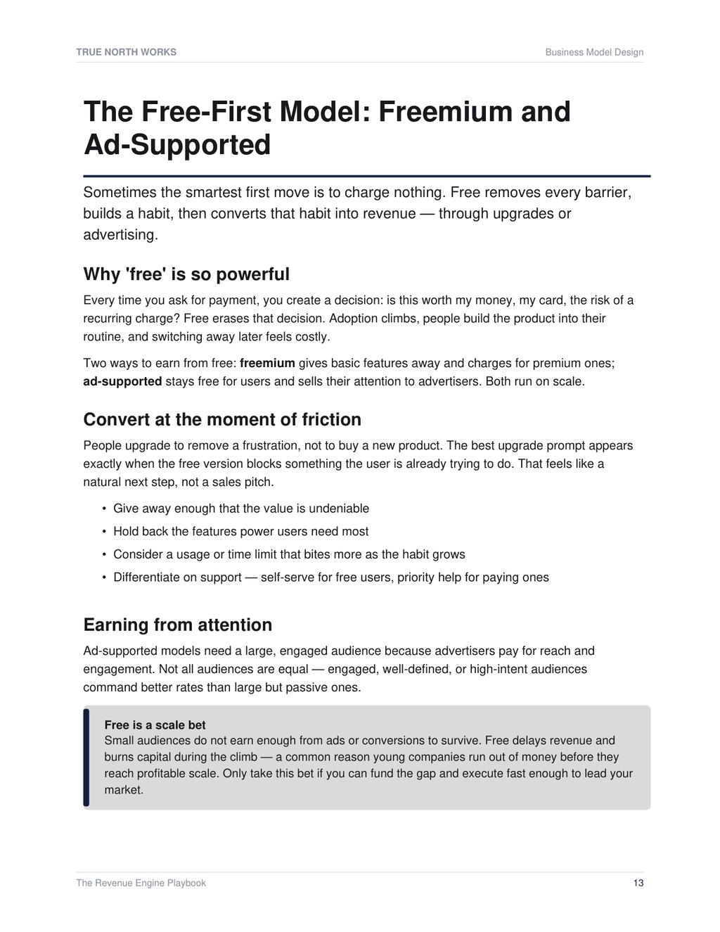 The Revenue Engine Playbook — inside, page 2 (preview)