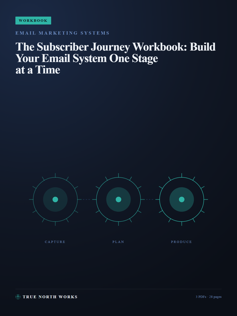 The Subscriber Journey Workbook: Build Your Email System One Stage at a Time
