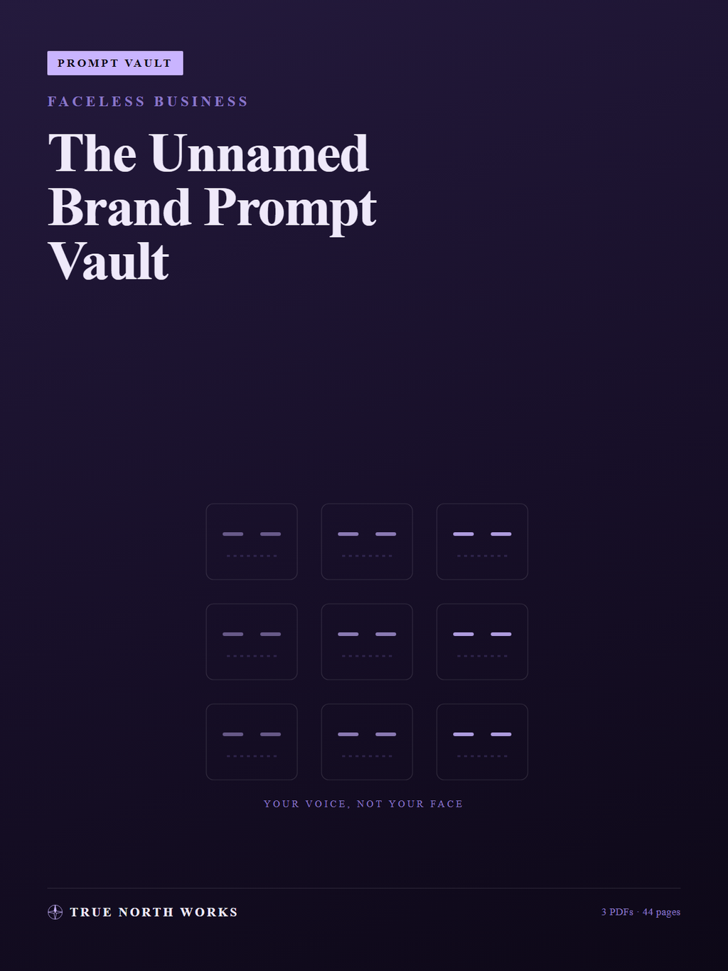 The Unnamed Brand Prompt Vault